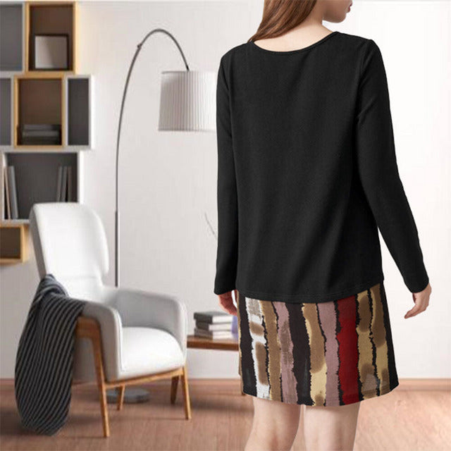 Levoire | Imprimée Patchwork Décontractée