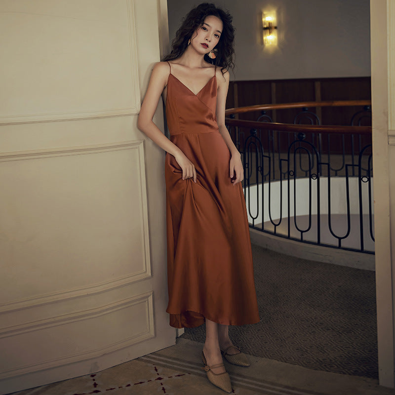 Levoire | Robe longue à col halter deluxe