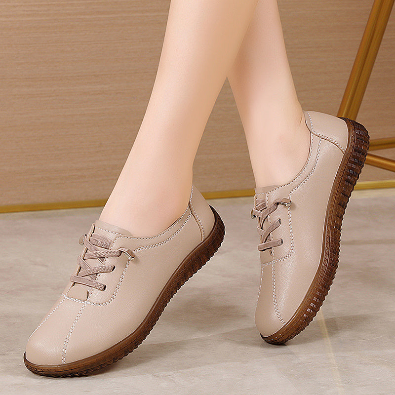 Levoire | Chaussures Décontractées Haut De Gamme Pour Femmes Abricot