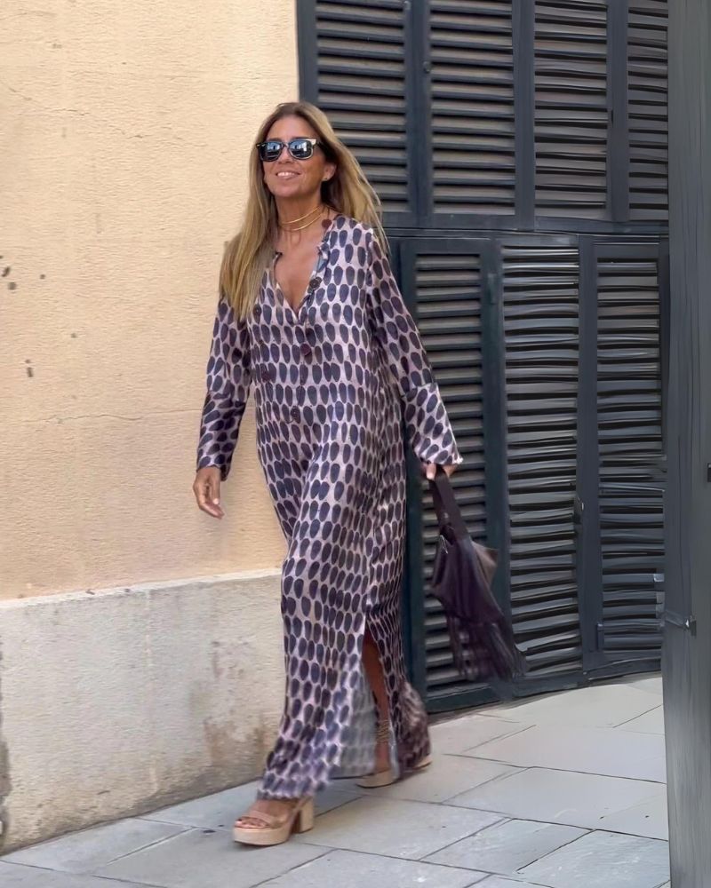 Levoire | Robe Décontractée Et Élégante Violet