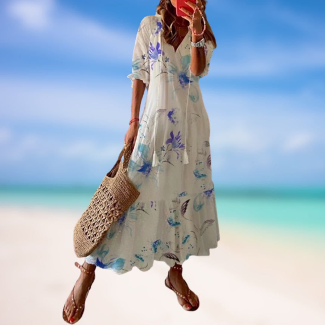 Levoire | Robe longue style Boho Motif 8