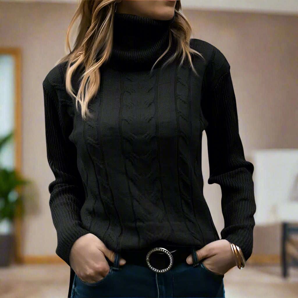 Levoire | Pull À Col Roulé Pour Femmes Avec Coupe Confortable