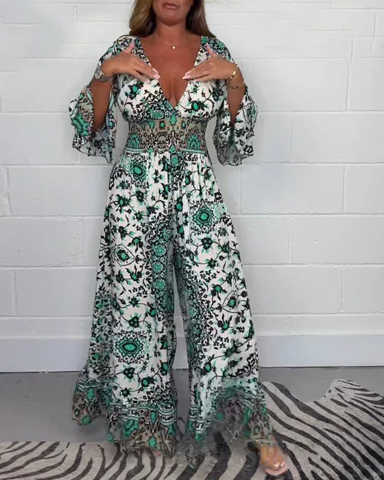 Levoire | Imprimé Et Décolleté En V Profond