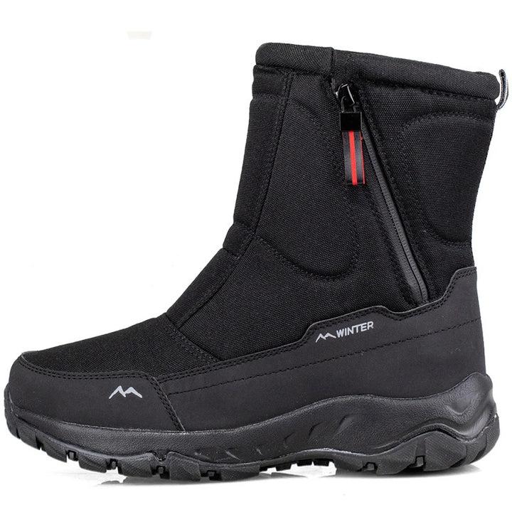 Levoire | Bottes De Neige Doublées Sans Glissière Avec Zip Noir