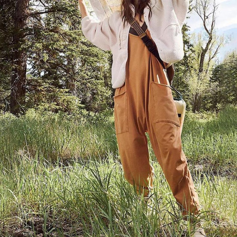 Levoire | Combinaison De Couleur Unie Pour Femme Brun