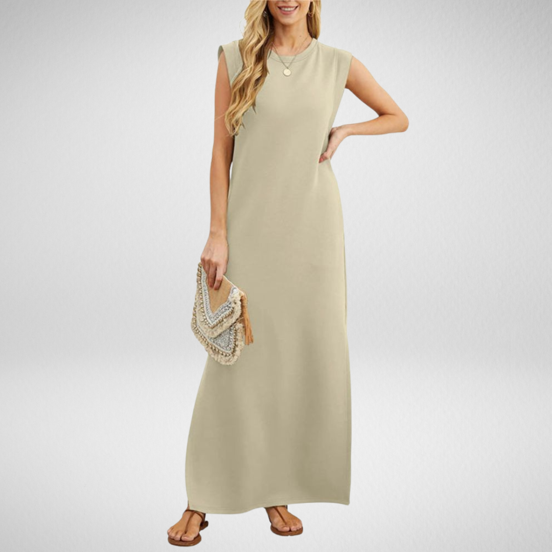 Levoire | Robe Maxi Hihaton Beige