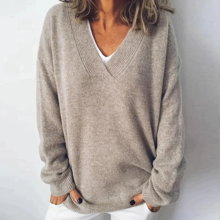 Levoire | Pull Décontracté Pour Femme - Chaud Gris