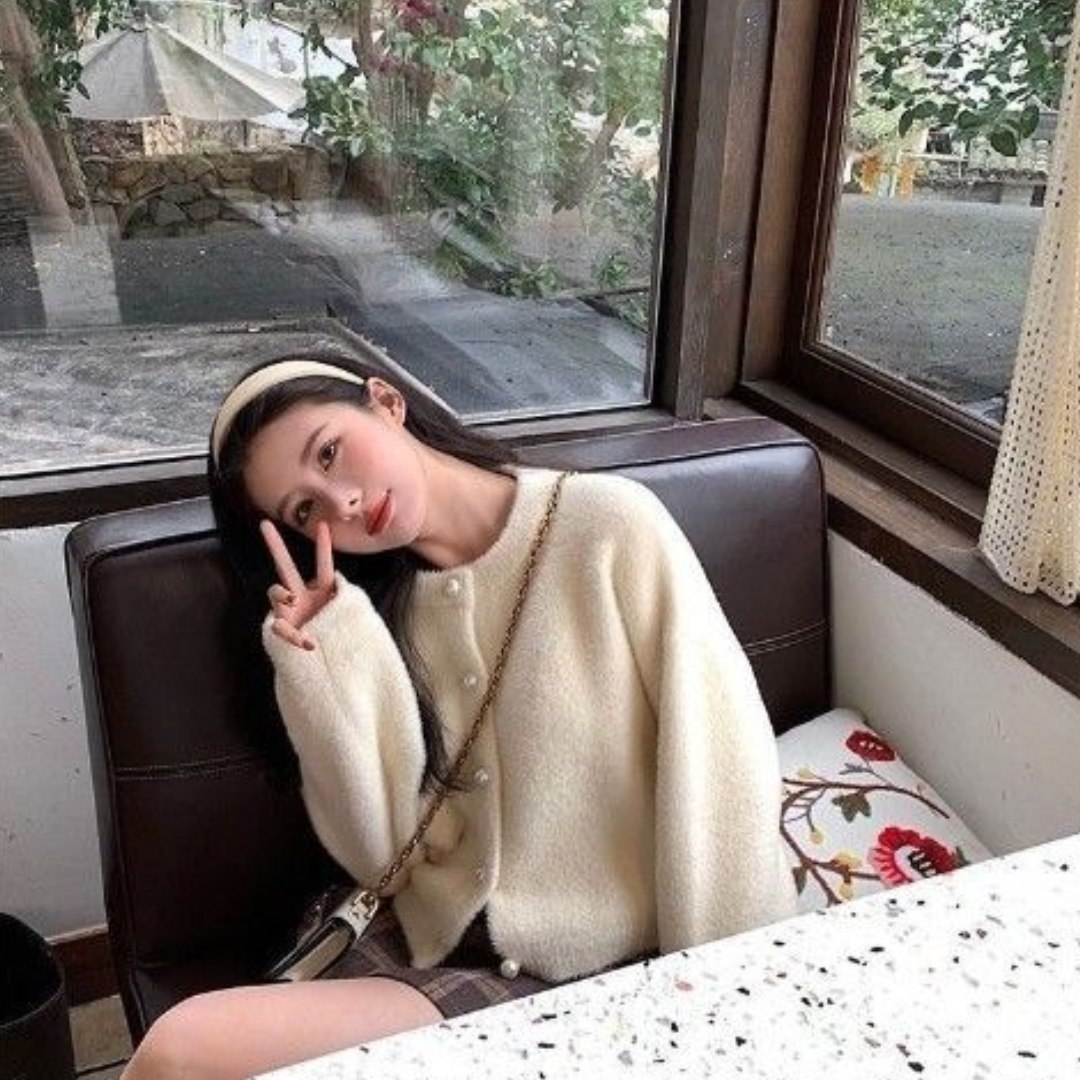 Levoire | Pull Col Roulé Femme Beige Taille unique