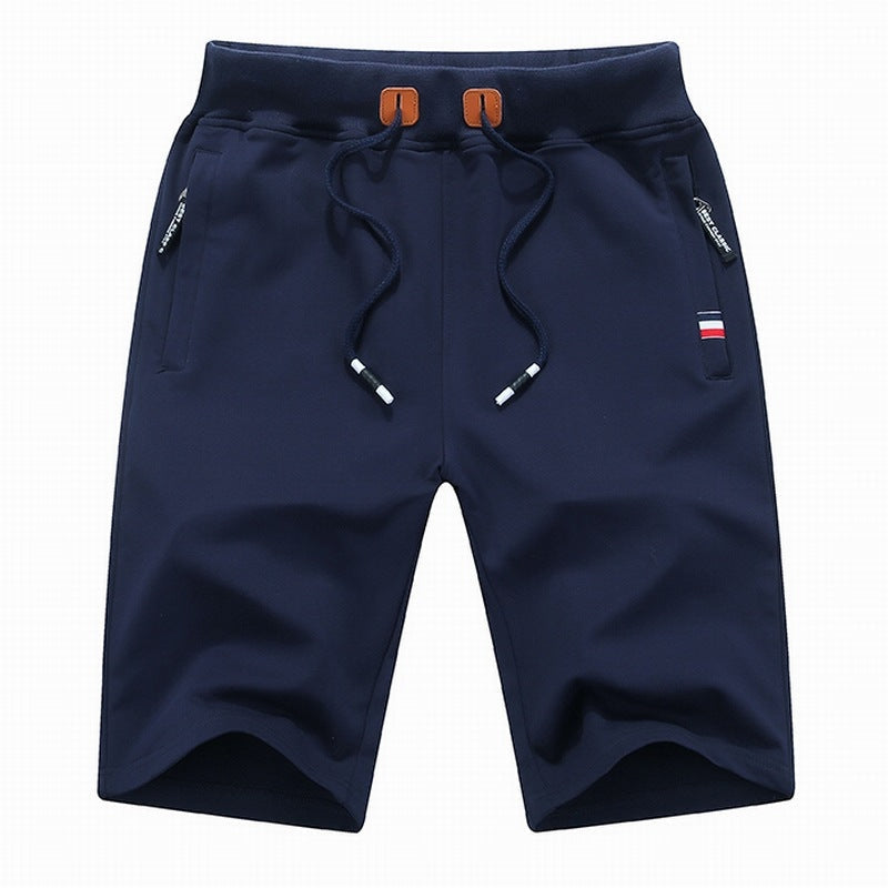 Levoire | Shorts Ajustables En Cordon Avec Poches Bleu