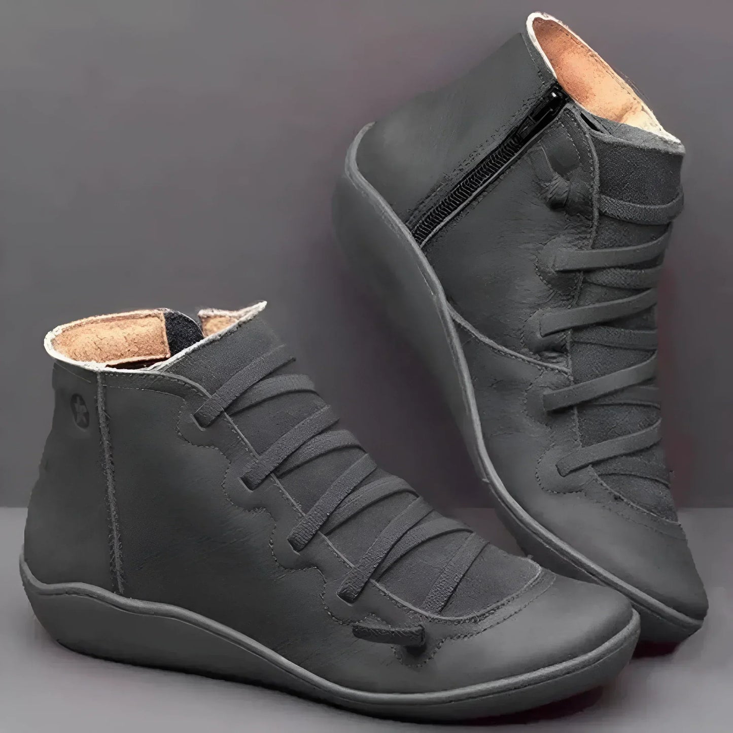Levoire | Bottes Confortables Et Imperméables Gris