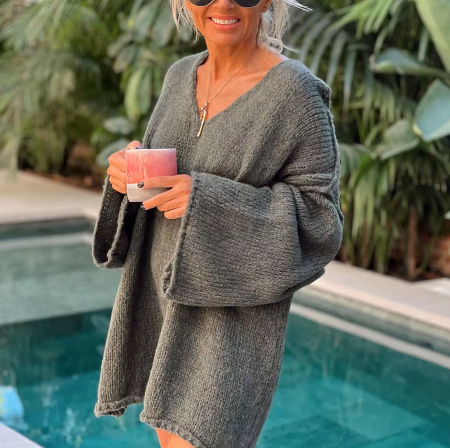 Levoire | Locker Tricoté Jersey Gris