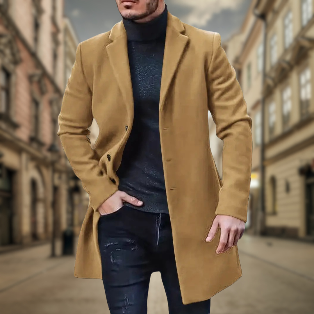 Levoire | Manteau classique d'automne Cachi