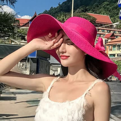 Levoire | Chapeau de soleil pour femmes protection solaire optimale Rot