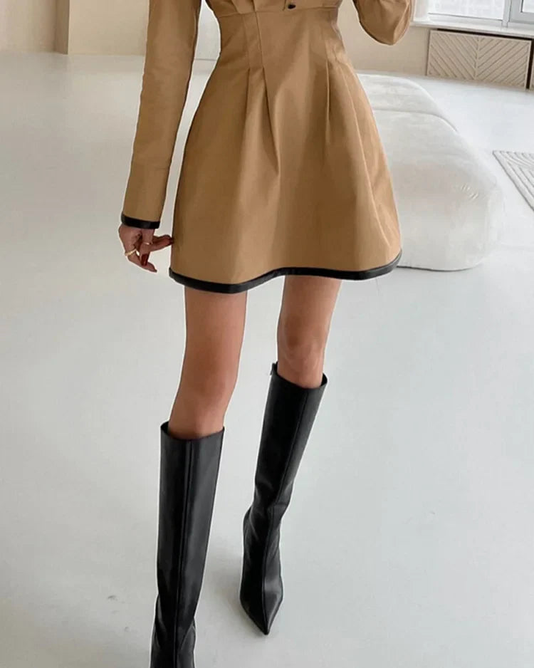 Levoire | Robe Confortable Avec Manches Longues