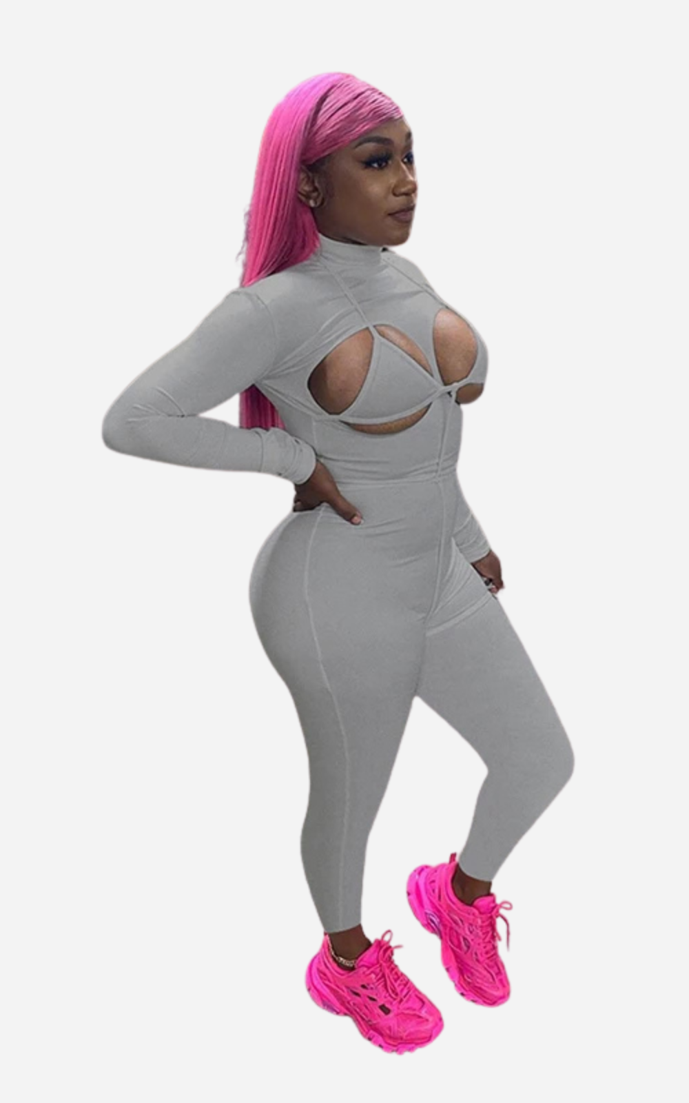 Levoire | Long Sexy Modern And Bold Elegant Gris