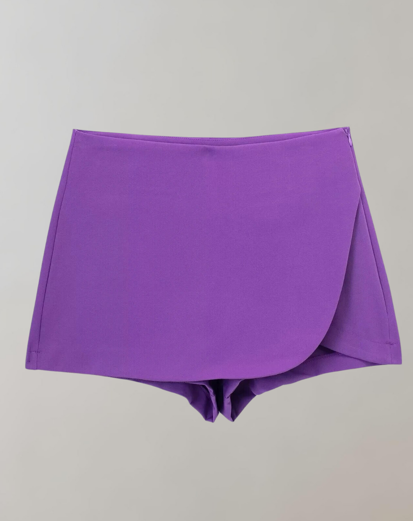 Levoire - Jupes mini asymétriques décontractées Lila