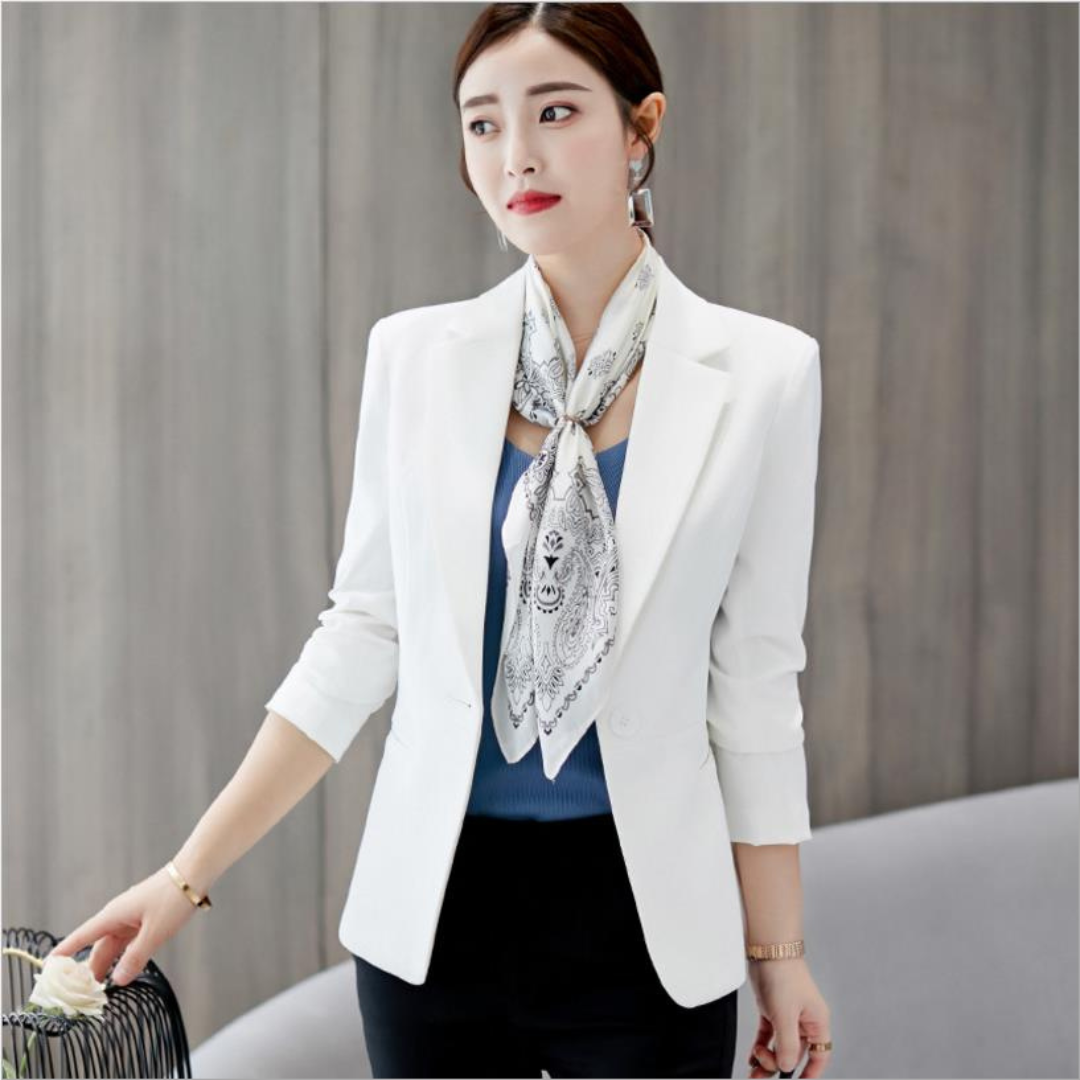 Levoire | Blazer Chic Pour Femmes Blanc