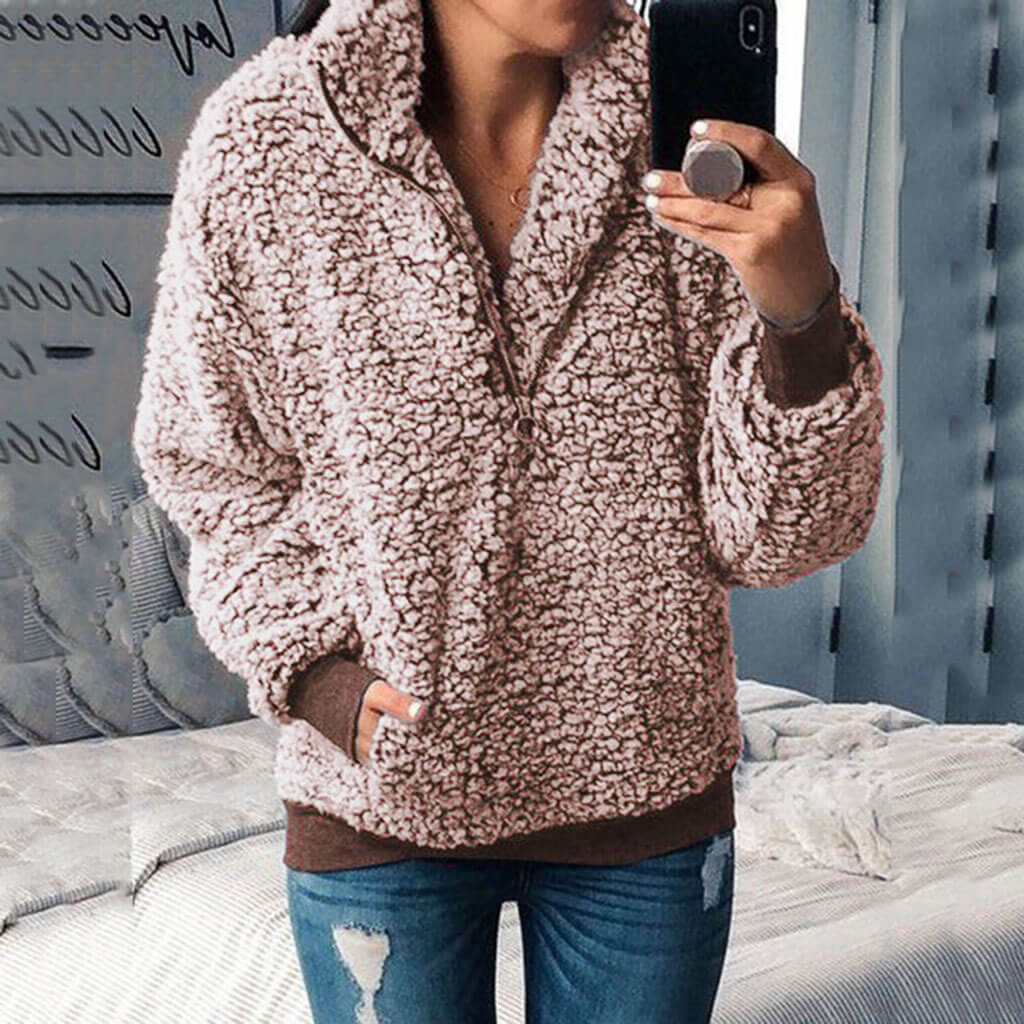 Levoire | Sweat à capuche souple et isolant Marron