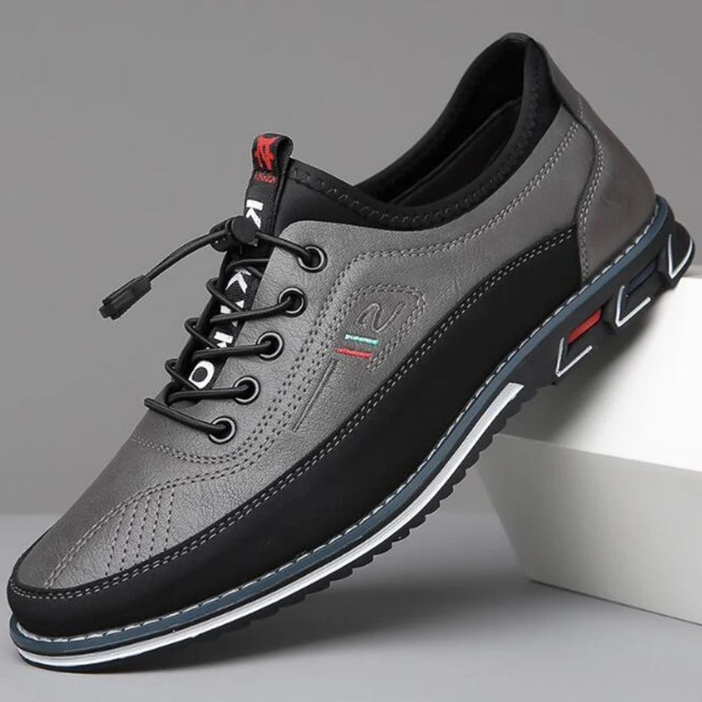 Levoire | Sneakers Pour Hommes Confort Respirant Design Intemporel Gris