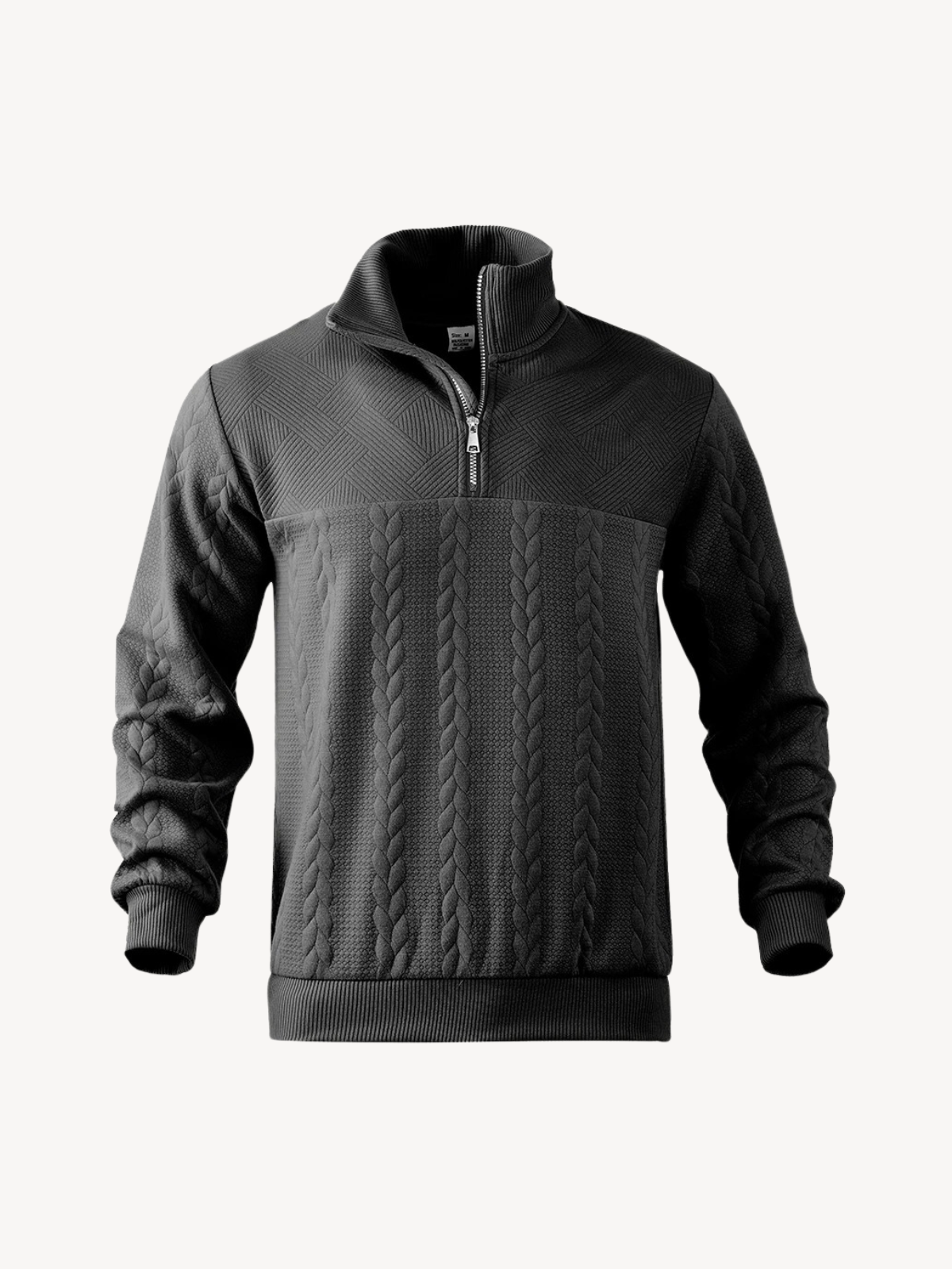 Levoire | Pull À Fermeture Éclair Noir