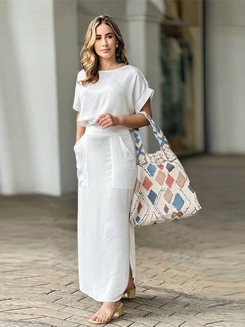 Levoire | Été Ensemble De 2 Pièces Blanc