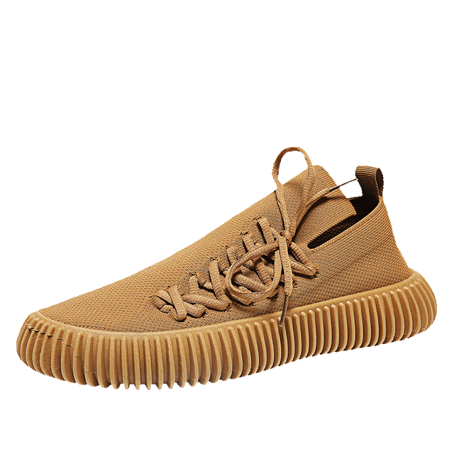 Levoire | Chaussures De Randonnée Suspendues Avec Semelle Orthopédique Pour Hommes Jaune