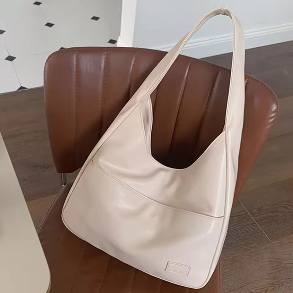 Levoire | Sac Fourre-Tout Élégant Et Spacieux Pour Tous Les Jours Blanc 35 cm x 32 cm x 12 cm