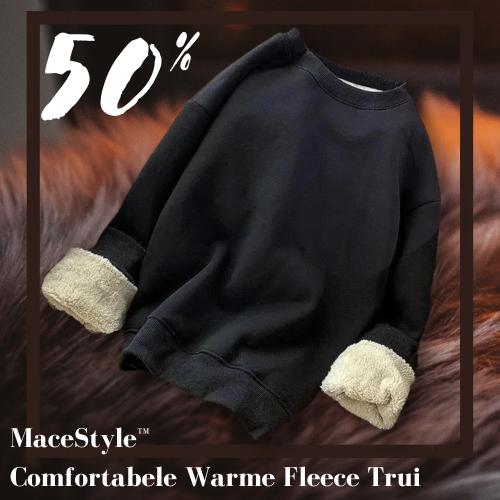 Levoire | Pull En Fleece Chaud Et Confortable Noir