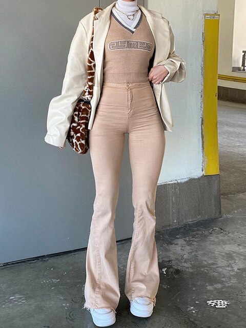 Levoire | Ensemble De Sport Élégant Pour Femmes Khaki S