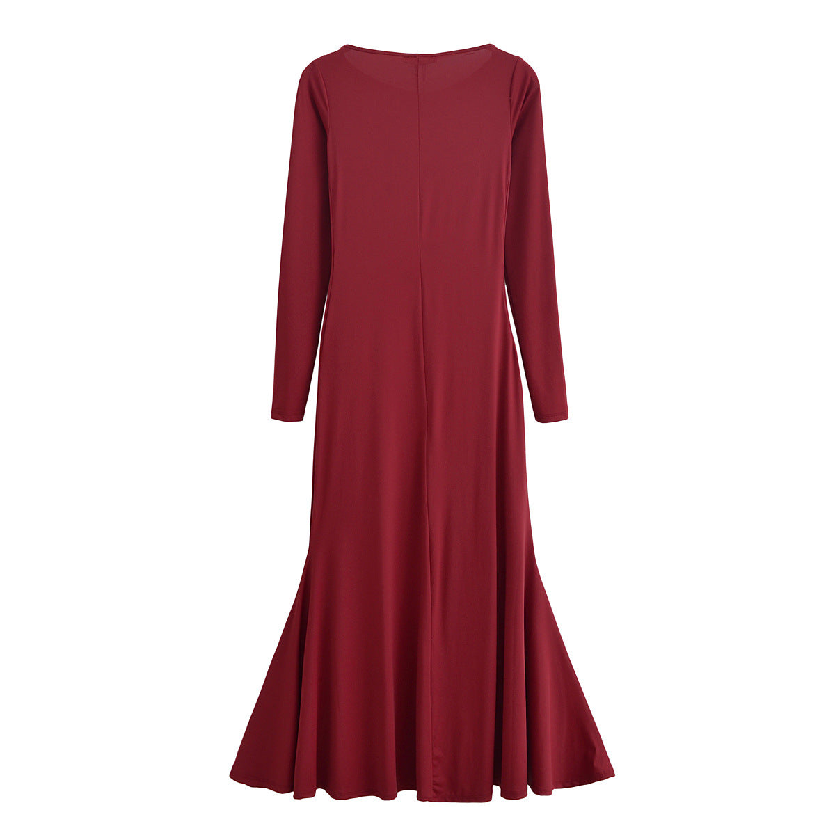 Levoire | Robe polyvalente à ourlet large, à manches longues et col rond