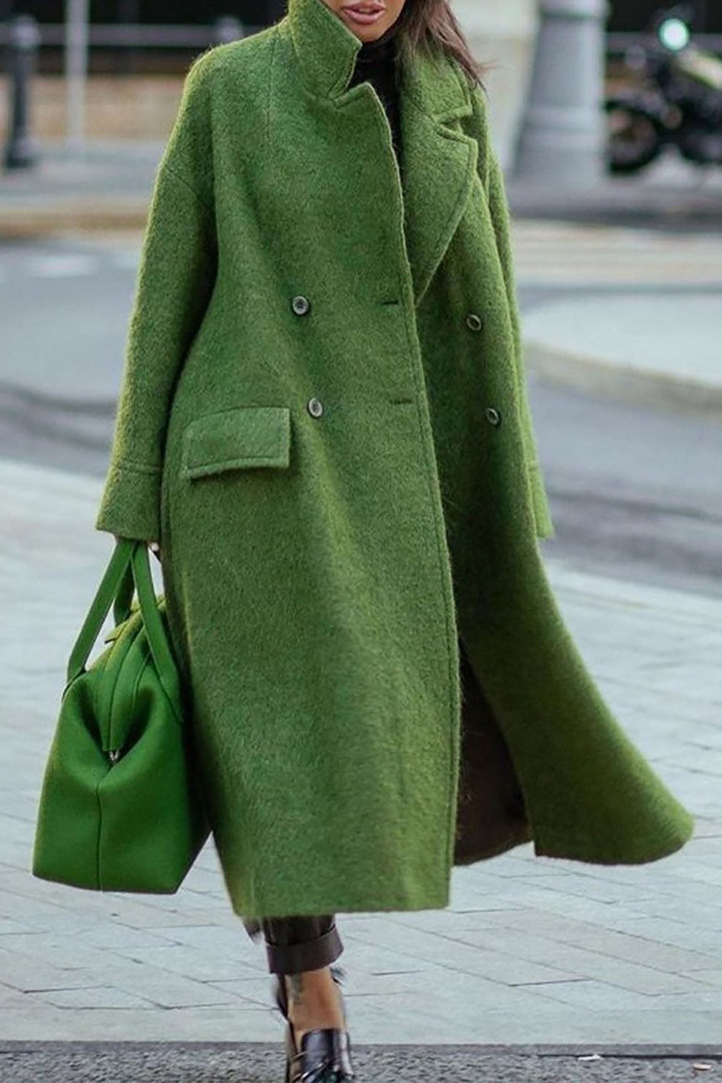 Levoire | Manteau minimaliste et isolé Vert
