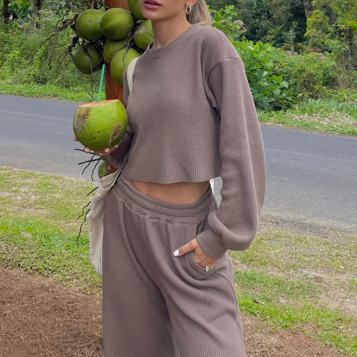 Levoire | Pull de Lounge Relaxant et Pantalon Braun