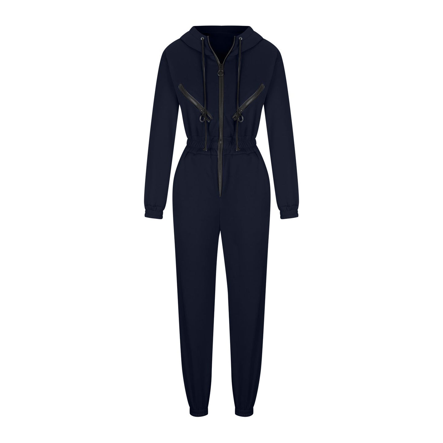 Levoire | Trendik Vêtements Ensemble de Combinaison à Capuche pour Femmes noir