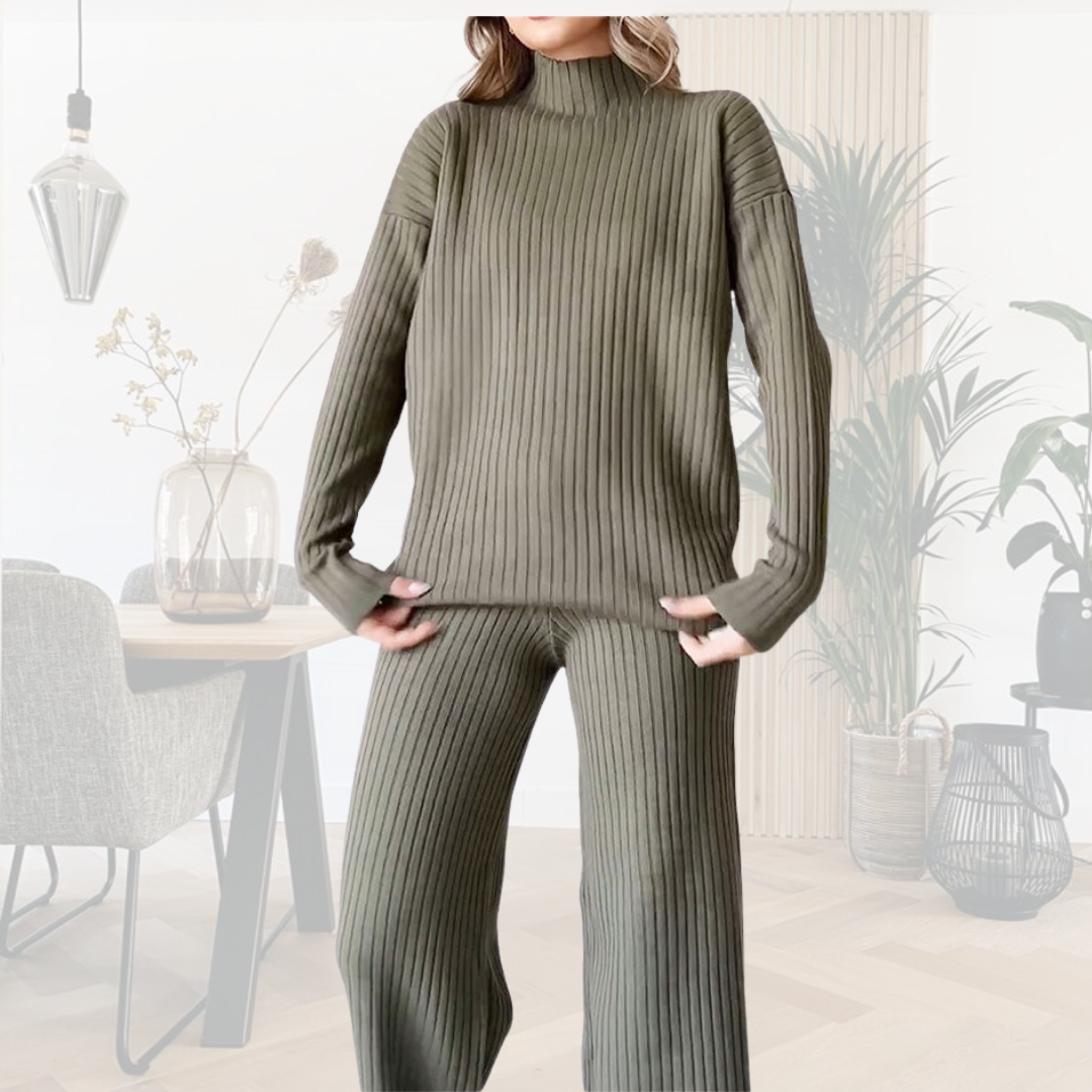 Levoire | Ensemble 2 Pièces Chaud Et Confortable Vert