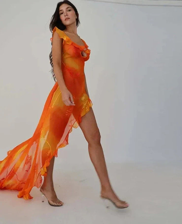 Levoire | Vinfingert Robes Longues Trailing Haute Fente