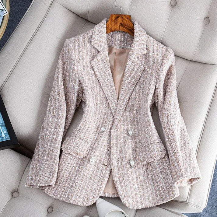 Levoire | Blazer En Tweed Élégant Rosa