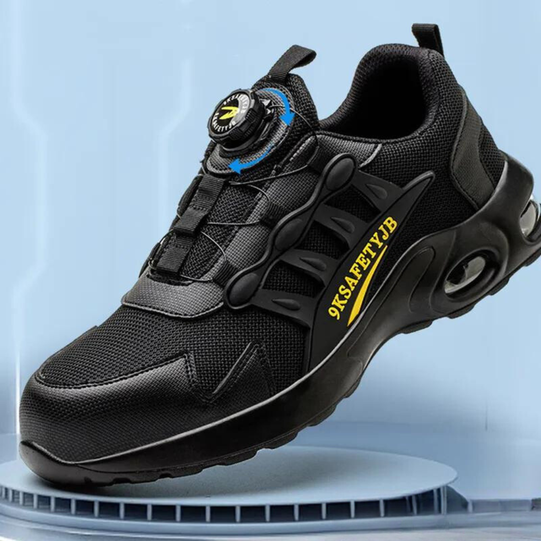 Levoire | Chaussures De Sécurité Légères Avec Trou De Lacet Et Semelle Amortissante Pour Hommes