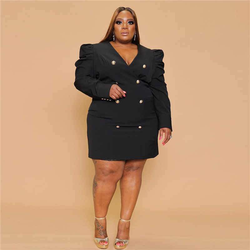 Levoire | blazer court à col en V, à manches longues NOIR