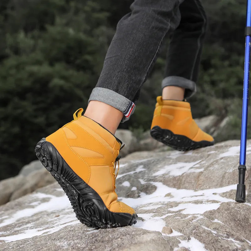 Levoire | Bottes d'hiver légères pour pieds nus Jaune