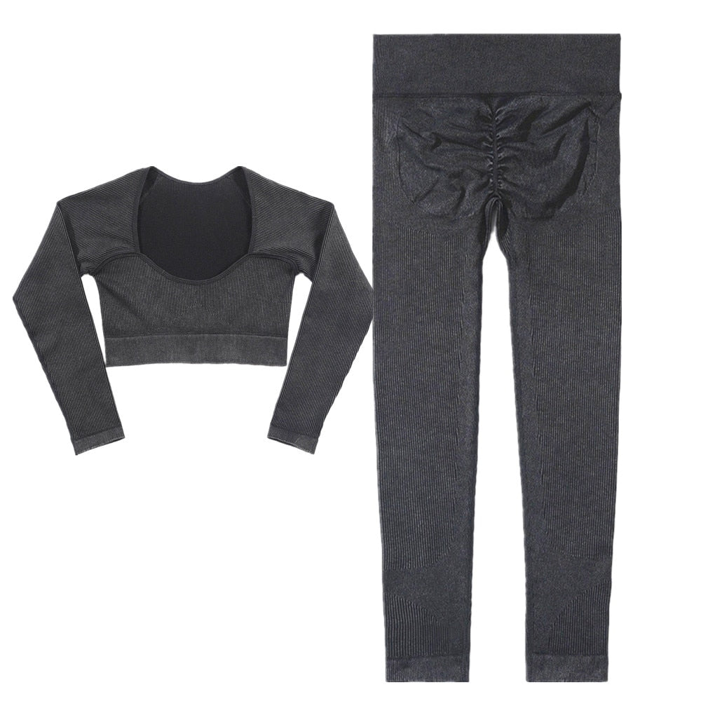 Levoire | Ensemble De Sport Complet Pour Le Mouvement Noir