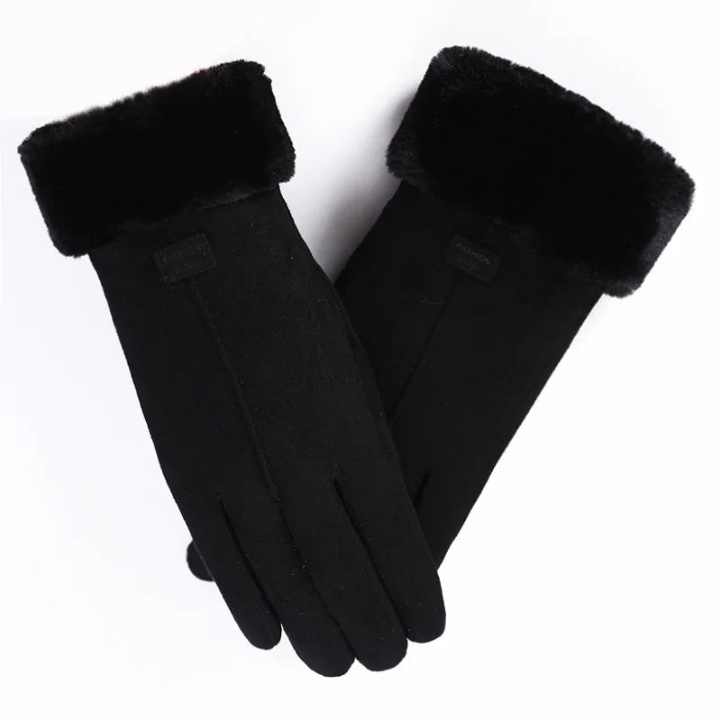 Levoire | Gants D'Hiver Pour Femmes Avec Écran Tactile Noir