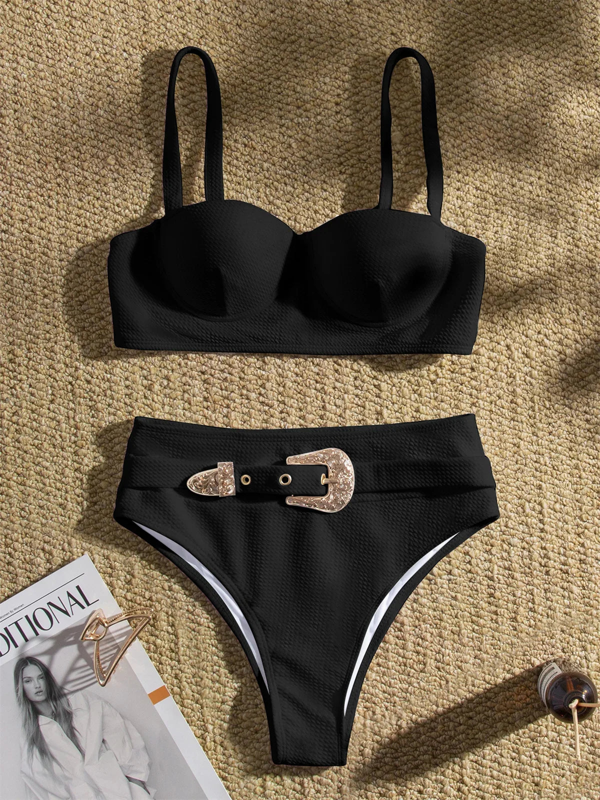 Levoire | Maillot De Bain Deux Pièces Avec Bonnets Rembourrés Noir