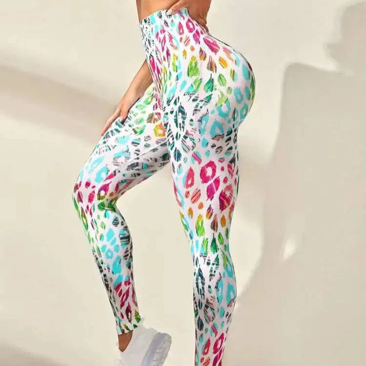 Levoire | Leggings Pushup Delphinus À Motifs