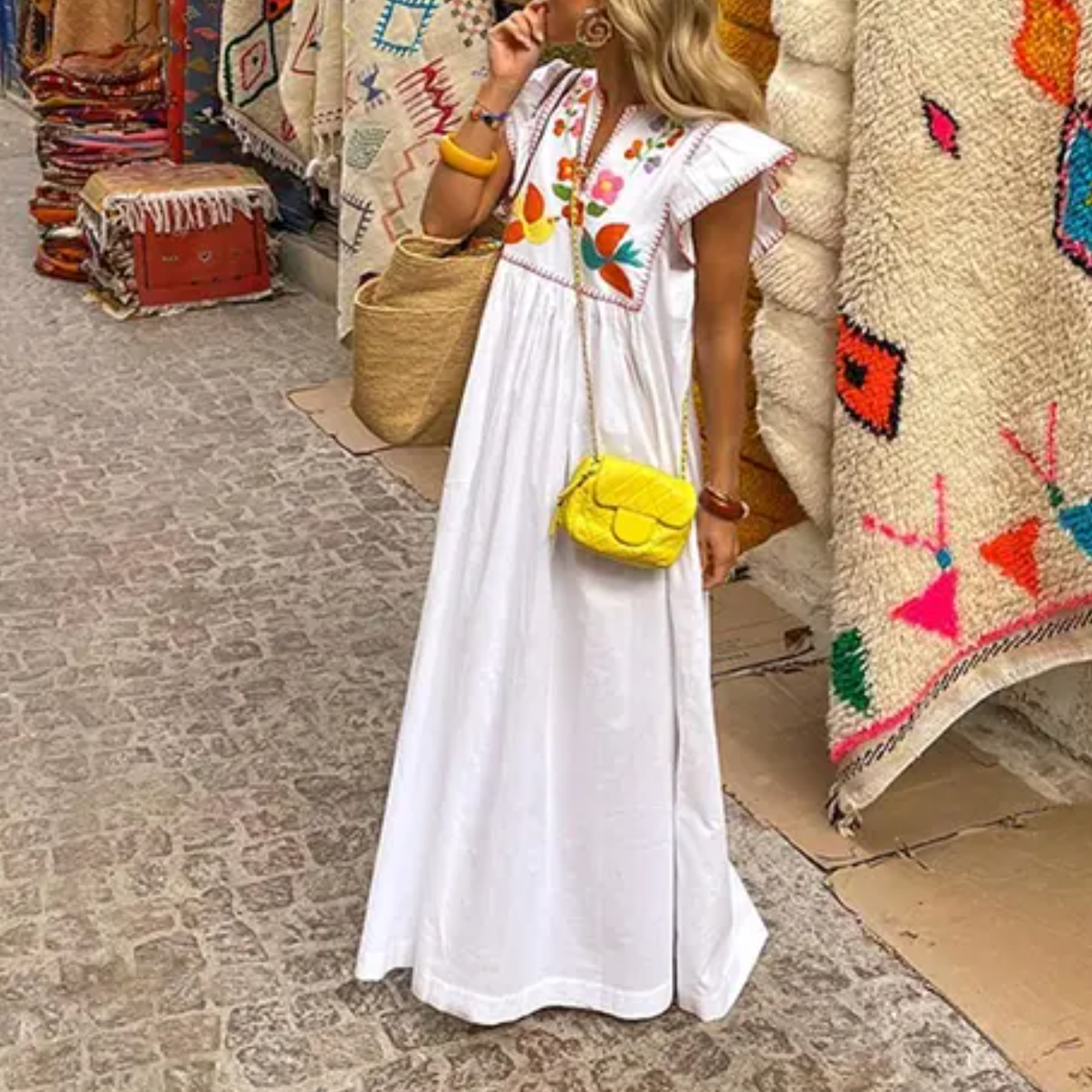 Levoire | Robe fluide avec nœud