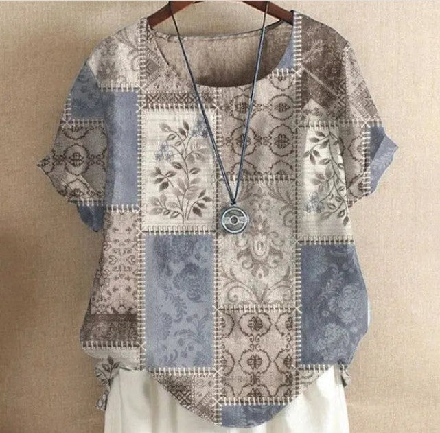 Levoire | Top Patchwork Antique Bleu