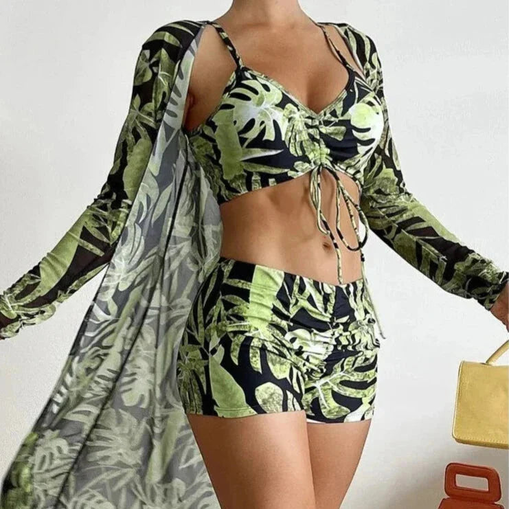 Levoire | Ensemble De Maillot De Bain 2 Pièces Avec Ensemble Kimono 7