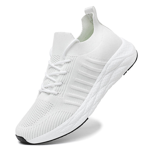 Levoire | Chaussure De Sport Respirante Pour Hommes Avec Semelle En Mousse Blanc