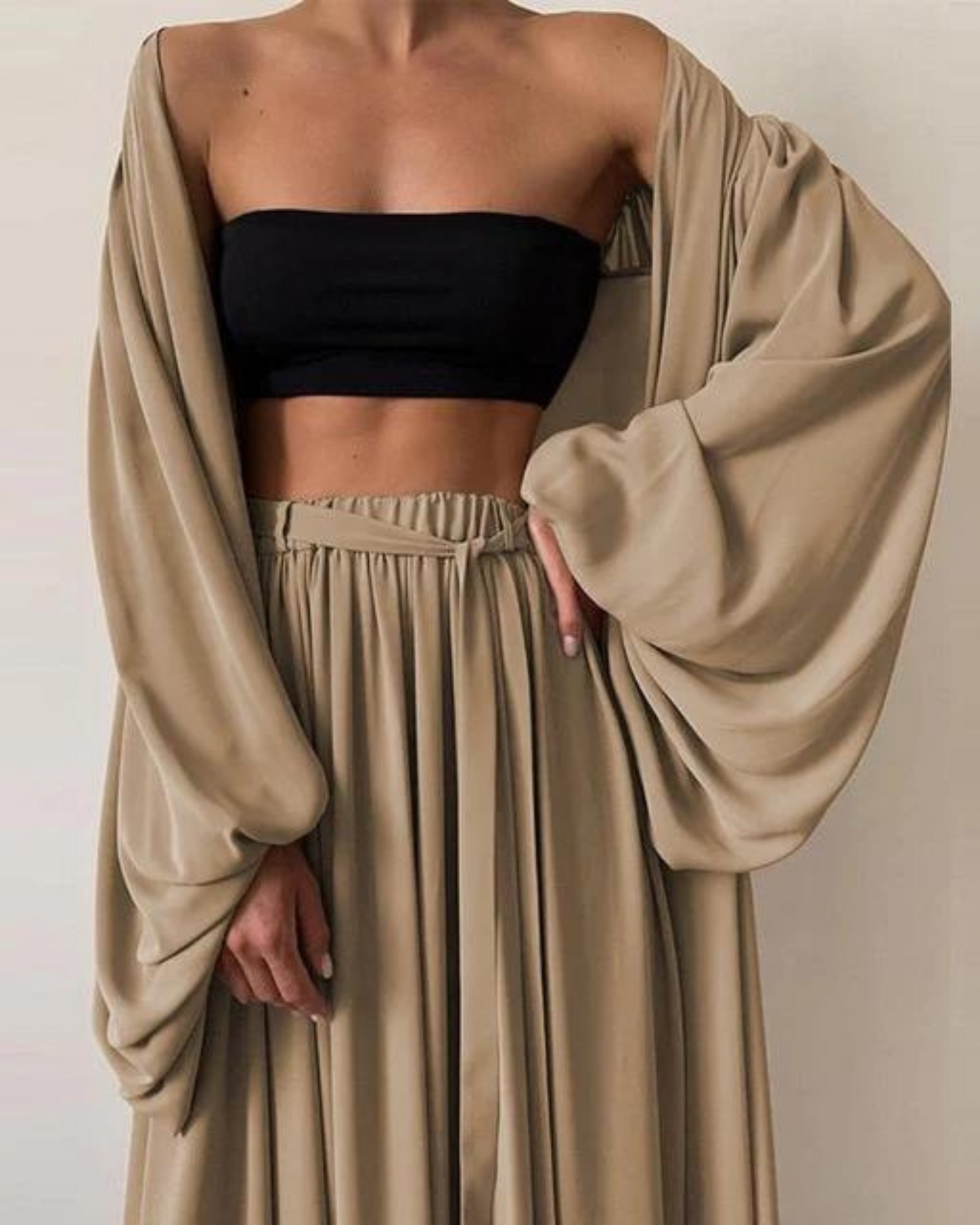 Levoire | Kesäinen Kolmen Osan Sarja Oliivi