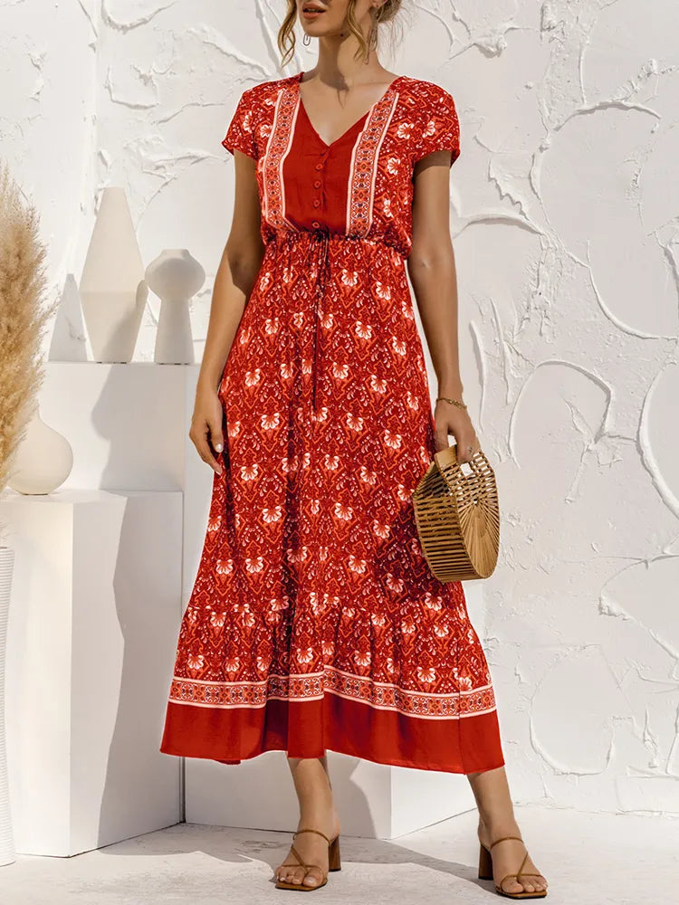 Levoire | Robe Élégante À Coupe Ajustée Rot