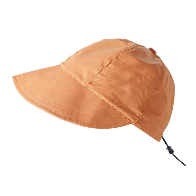 Levoire | Chapeau de soleil en coton avec style élégant et protection UV pour femmes Orange